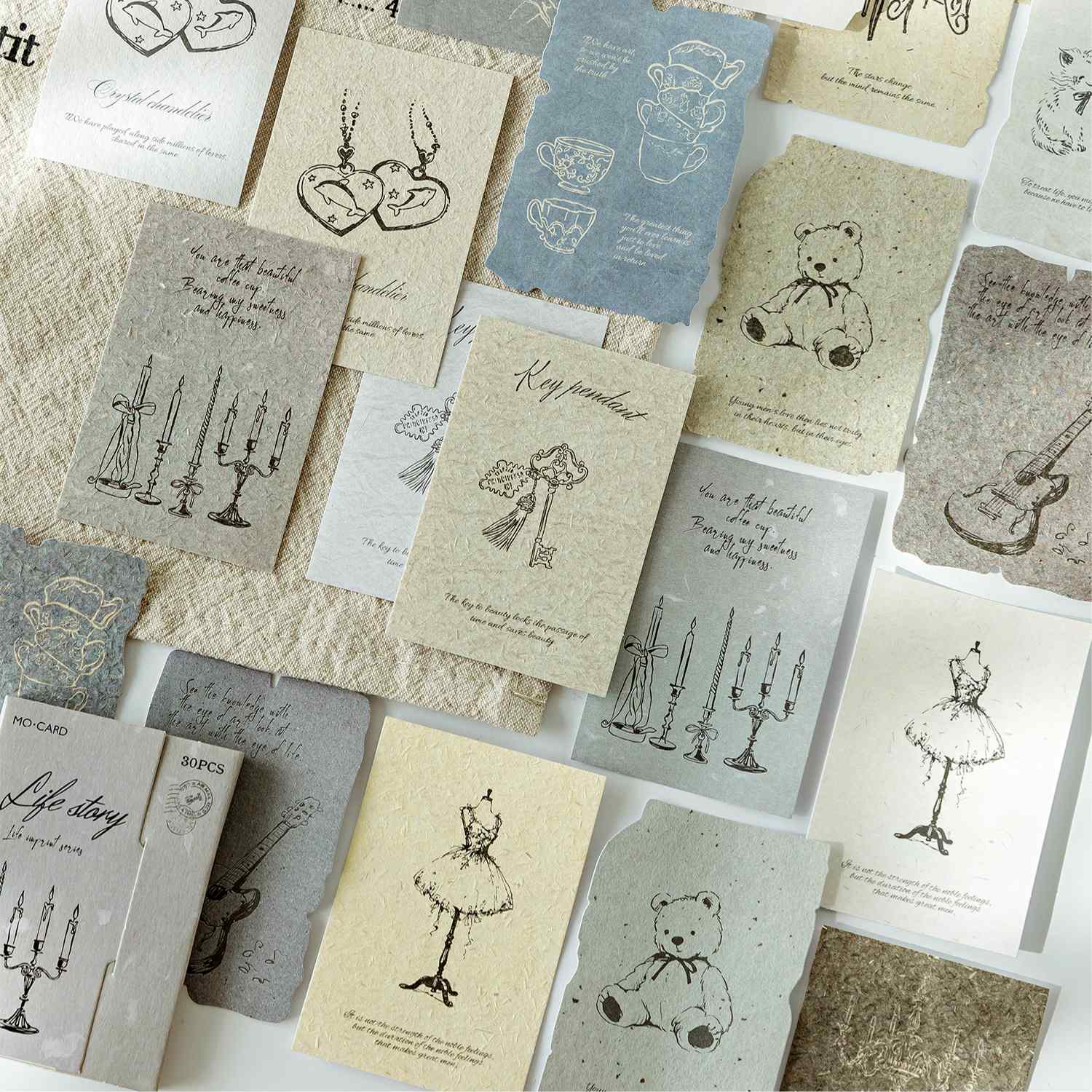 Life Imprint stickers 30pcs - Image 3