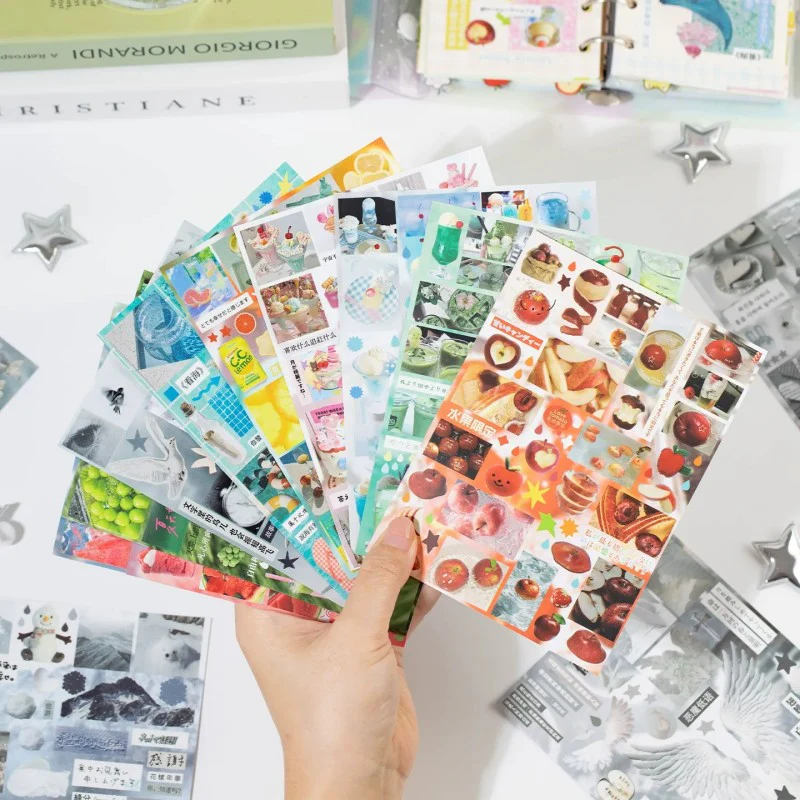 Listening Thoughts Series Cutting Film Sticker Book - Image 10