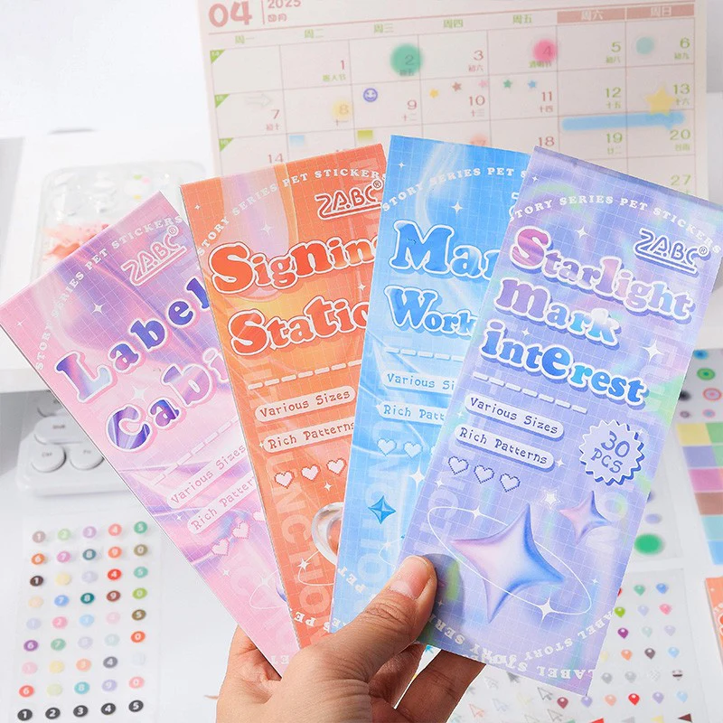 Literary Astrological Text Sticker Book 50Pcs - Image 11