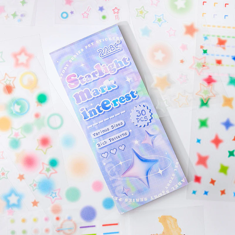Literary Astrological Text Sticker Book 50Pcs - Image 15