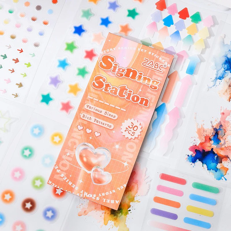 Literary Astrological Text Sticker Book 50Pcs - Image 16