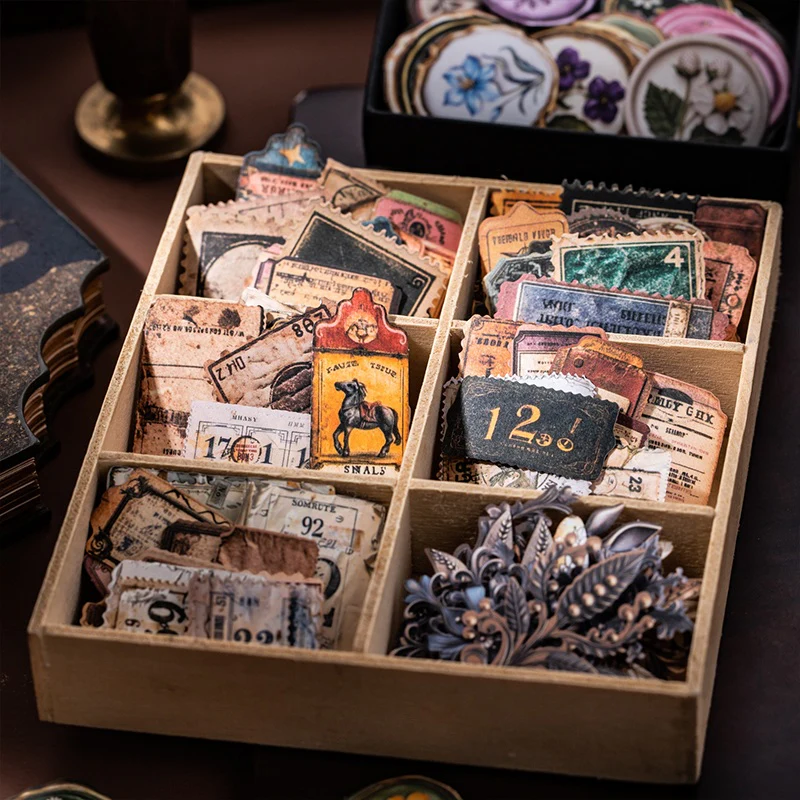 Little Black Box Sticker 100pcs - Image 2