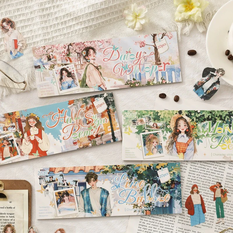 Los Angeles Charm Sticker Book 20pcs - Image 15