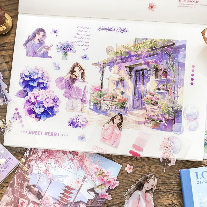 Luminous Moments Double-Material Decorative Sticker Book - Image 9