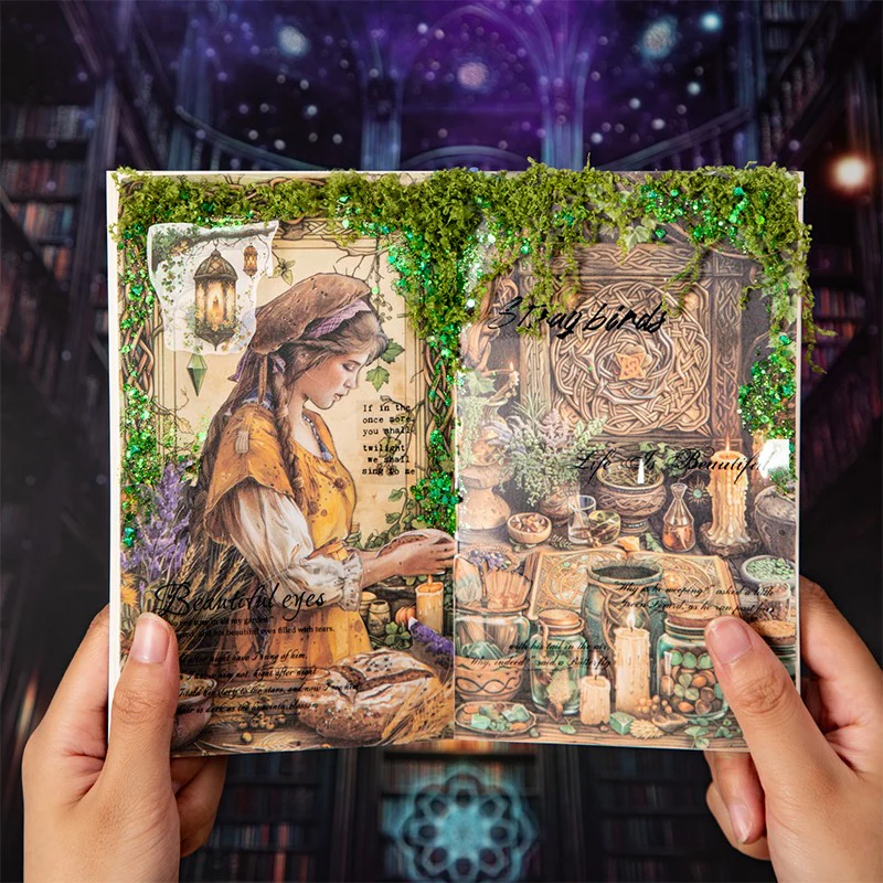 Magic Apothecary Series – Dual Material Die-Cut Sticker Book - Image 7