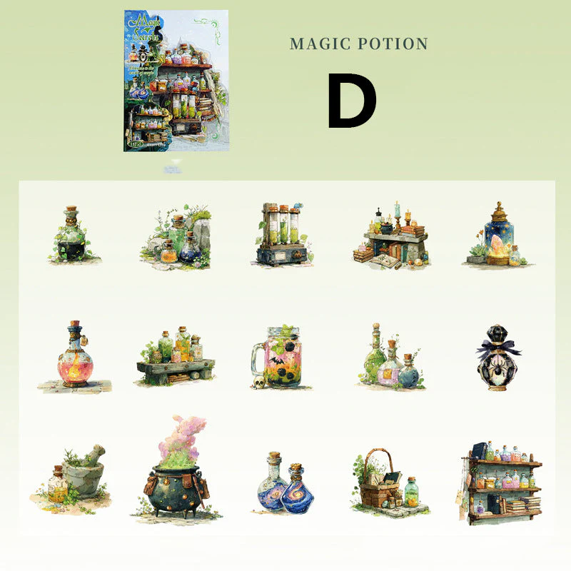 Magic World Sticker 15pcs - Image 8