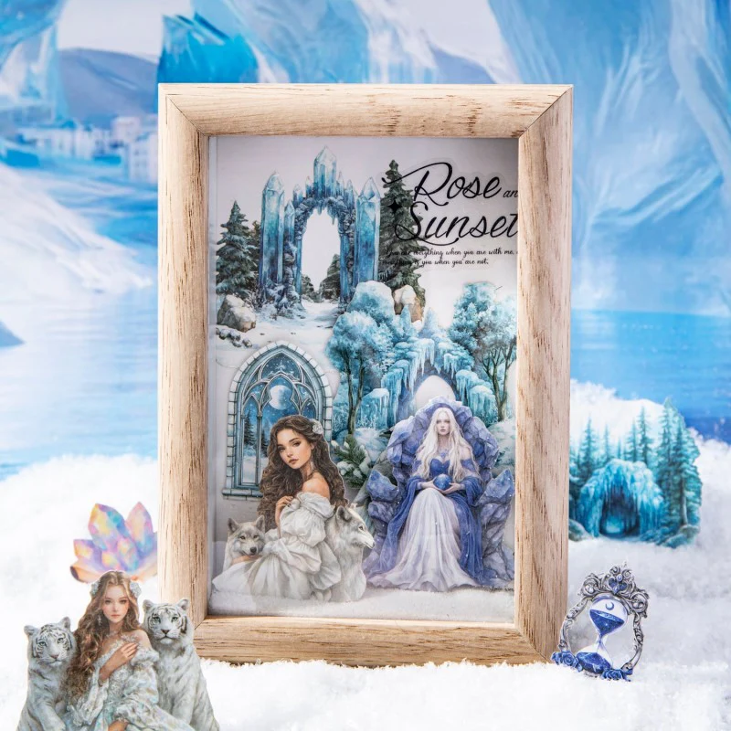 Magical Winter Journal Sticker 25pcs - Image 4