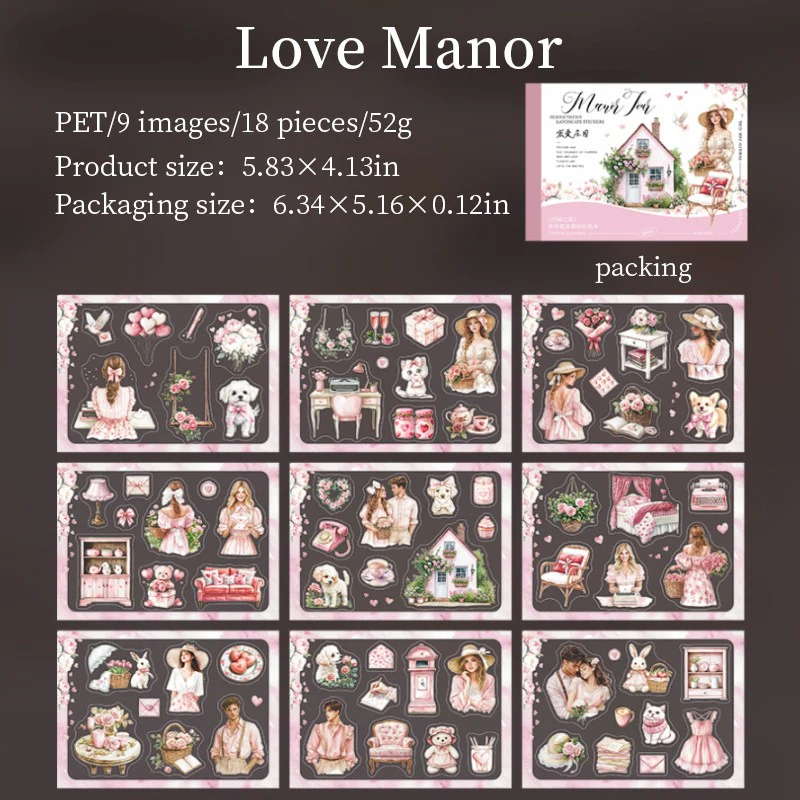 Early Summer Sweetheart Girl Sticker Book-TAHATA - Image 19