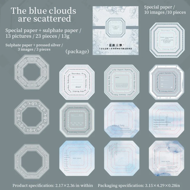 Memory Border Note paper - Image 8