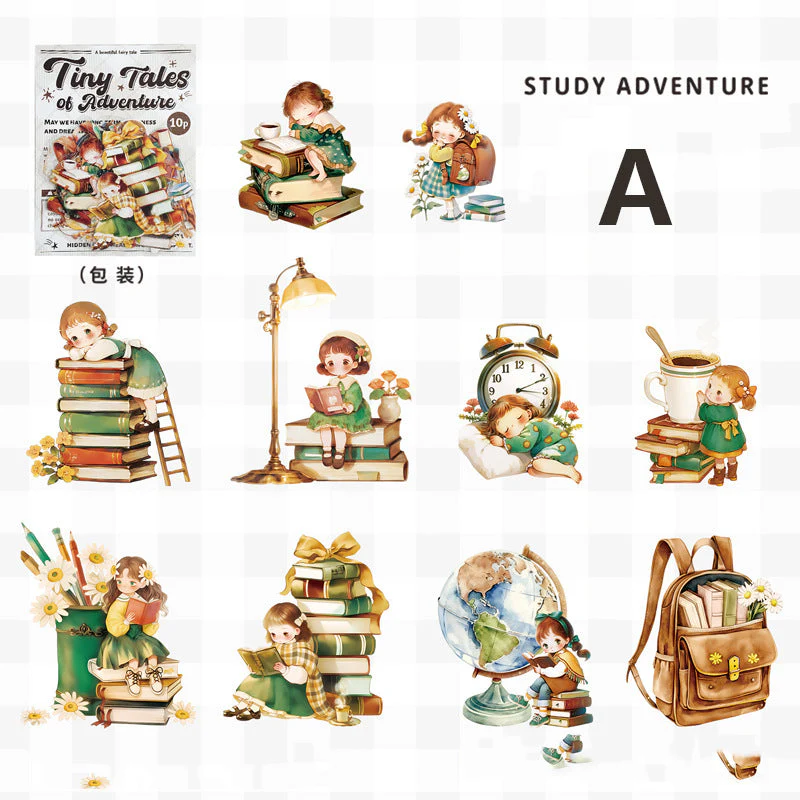 Mini Adventure Sticker 10pcs - Image 7