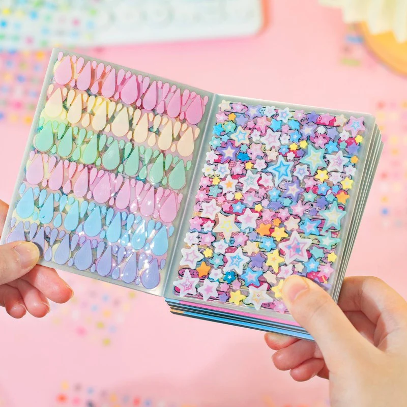 Mini Deco Cutting Film Sticker Book 32Pcs - Image 6