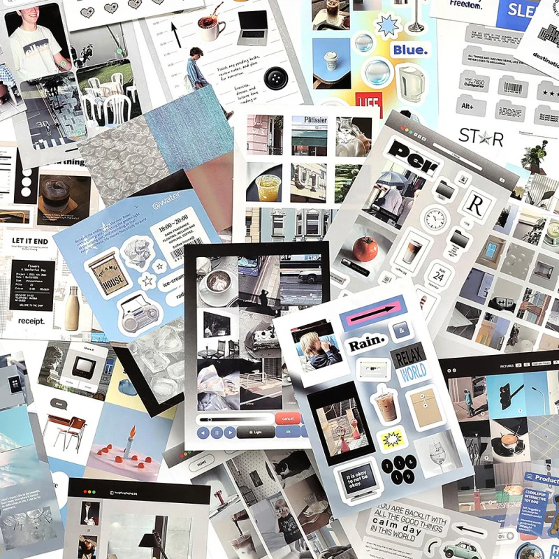 Morning and Night Series Sticker Book 20Pcs - Image 4