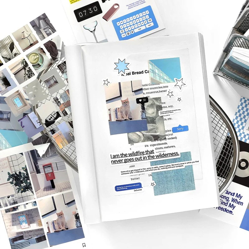 Morning and Night Series Sticker Book 20Pcs - Image 6
