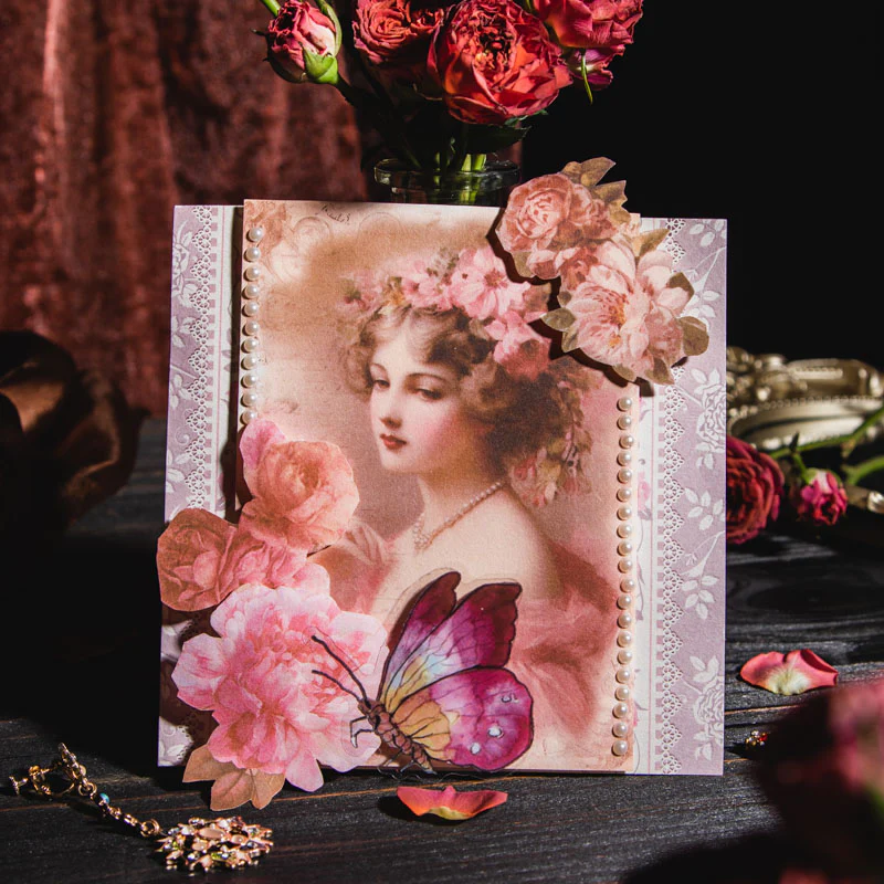 Noble Maiden Series Vintage Character Paper Collection - Image 3