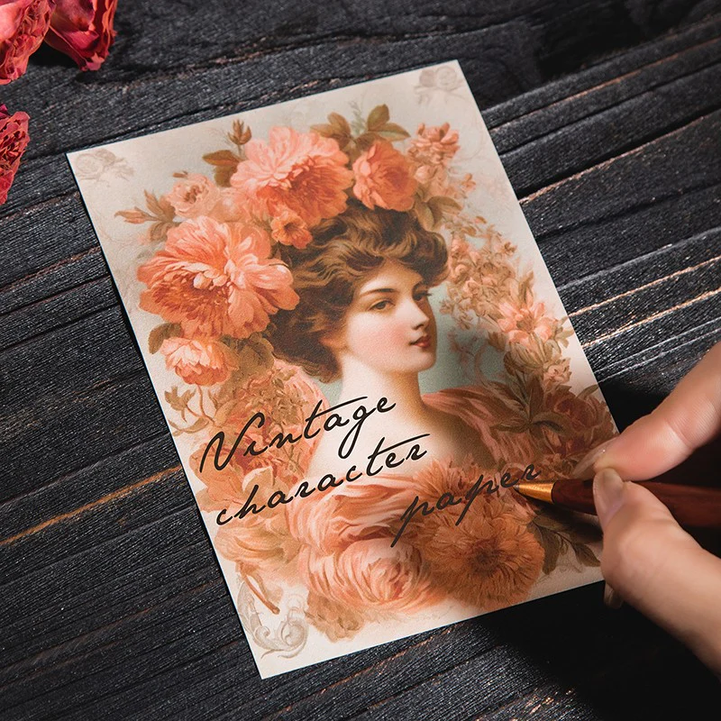 Noble Maiden Series Vintage Character Paper Collection - Image 4