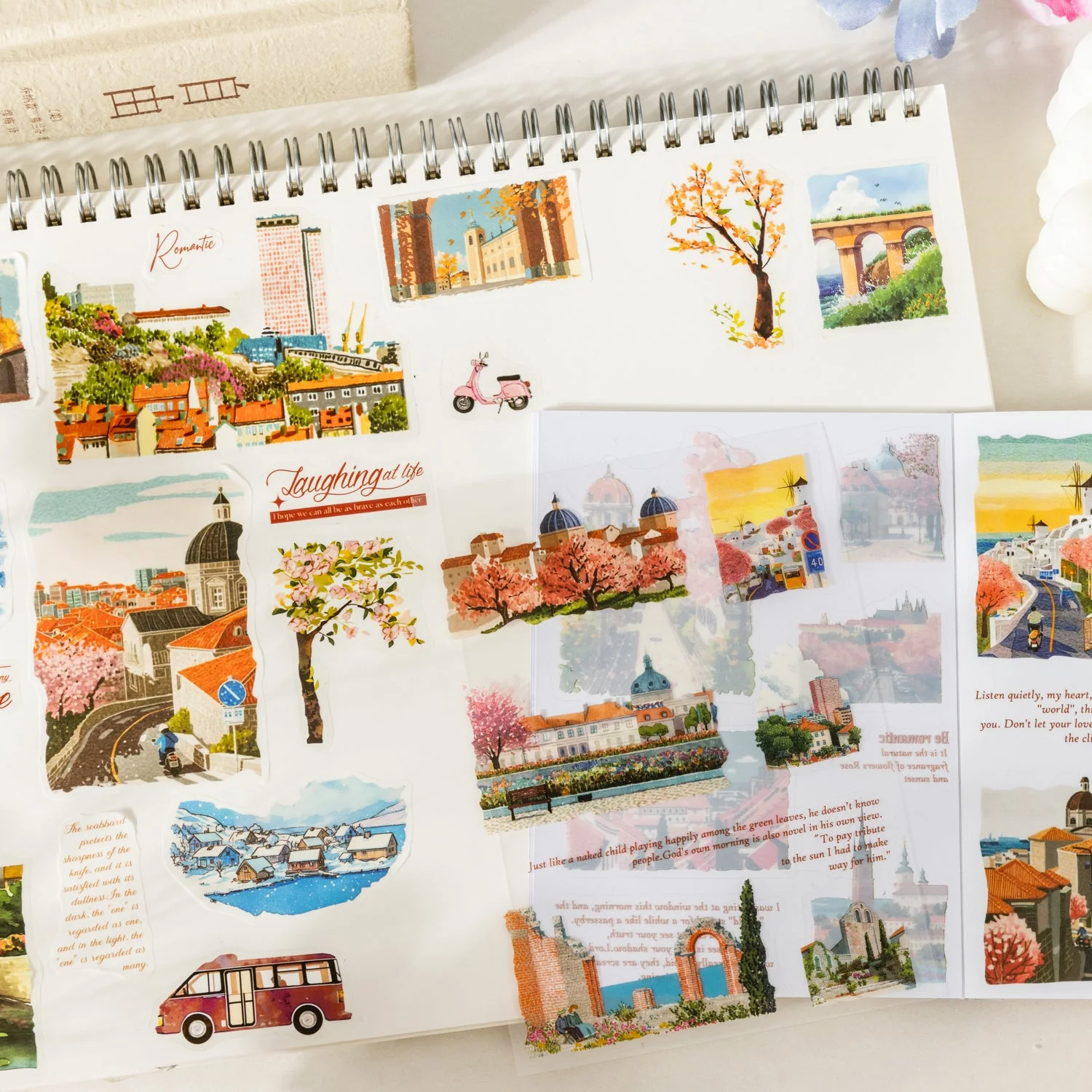 Nordic Seasons Sticker Book 18pcs - Image 3