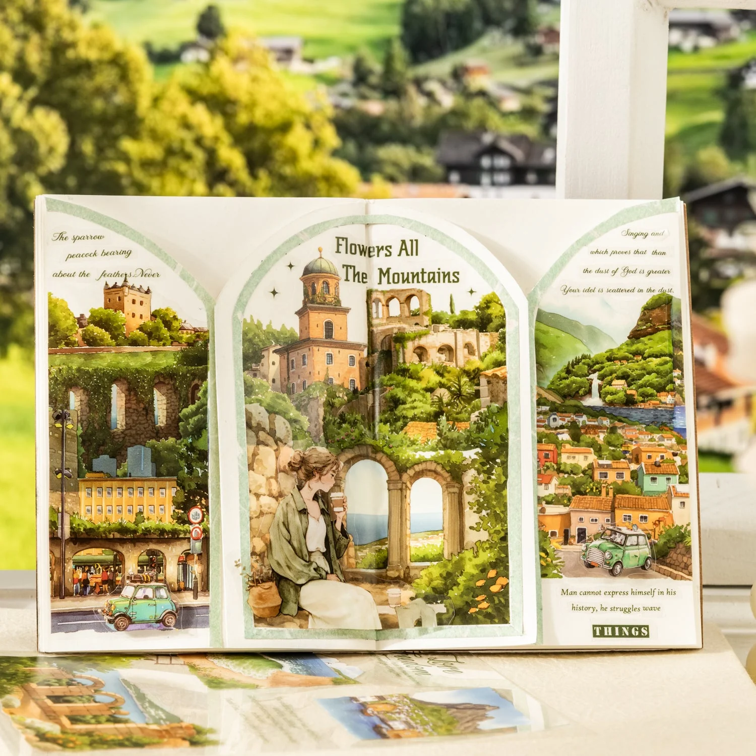 Nordic Seasons Sticker Book 18pcs - Image 7