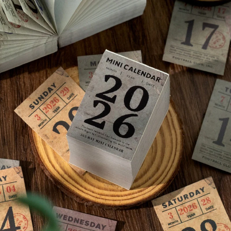 Mini Calendar for 2026 365pcs - Image 3