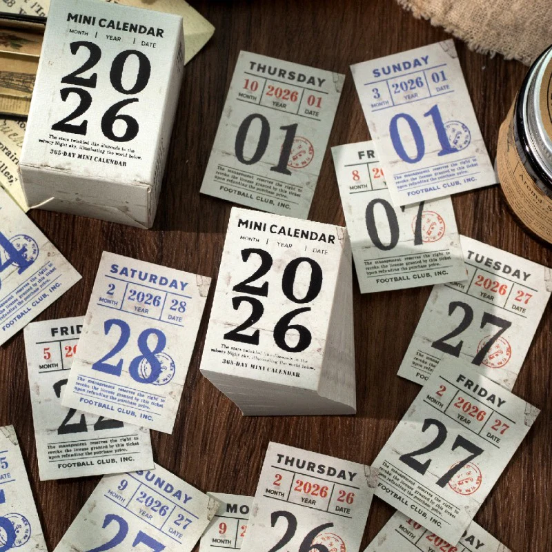 Mini Calendar for 2026 365pcs - Image 8