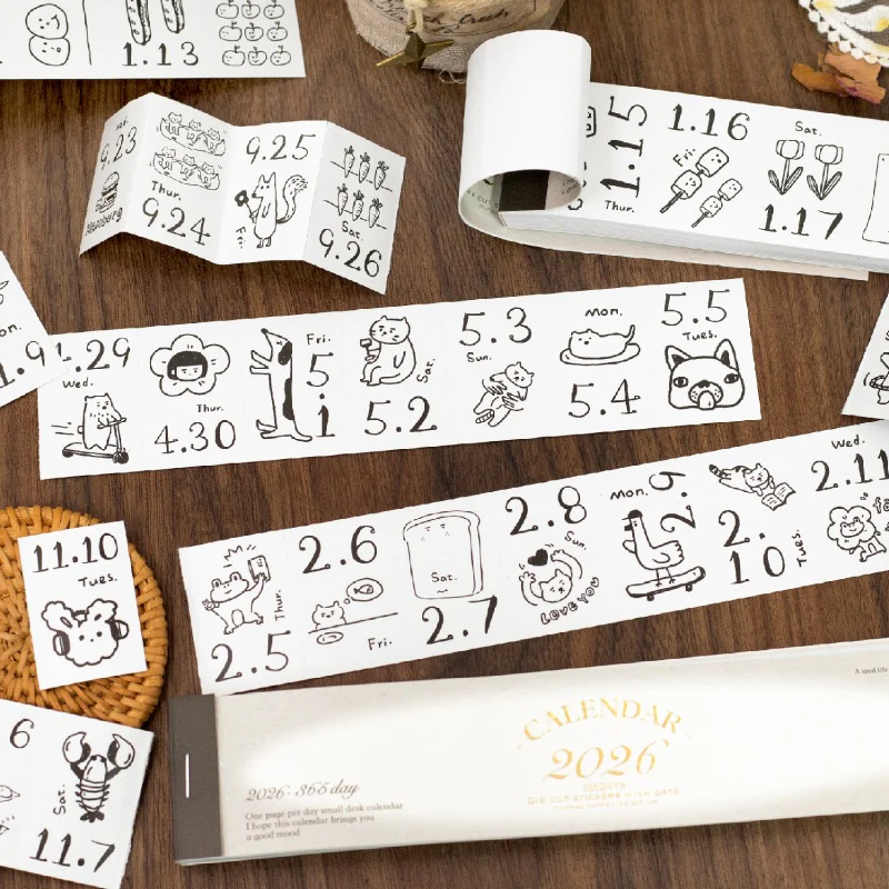 One page a day calendar 53pcs - Image 6