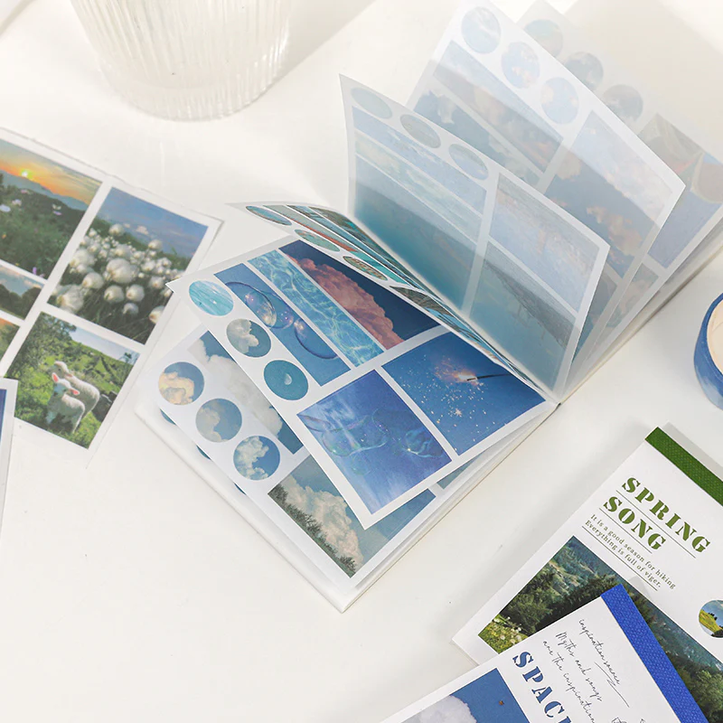 One Scene Series Sticker Book-TAHARA - Image 6
