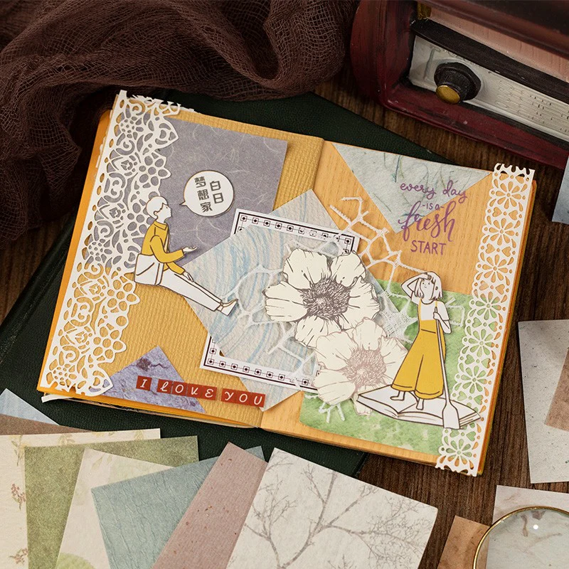 Paper Order Series Mixed-Material Mini Book - Image 3