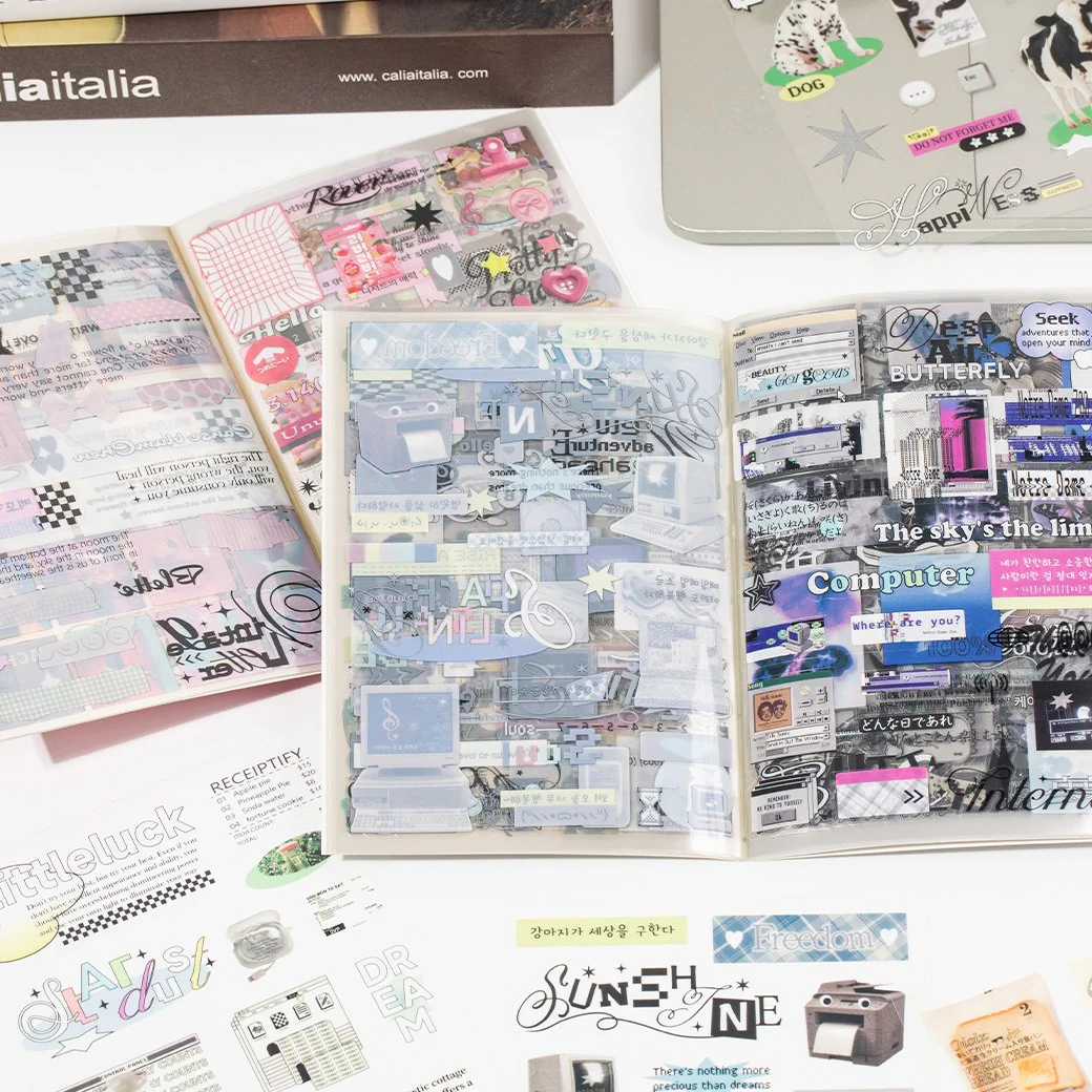 Paper Whispers Series Sticker Book 20Pcs - Image 4