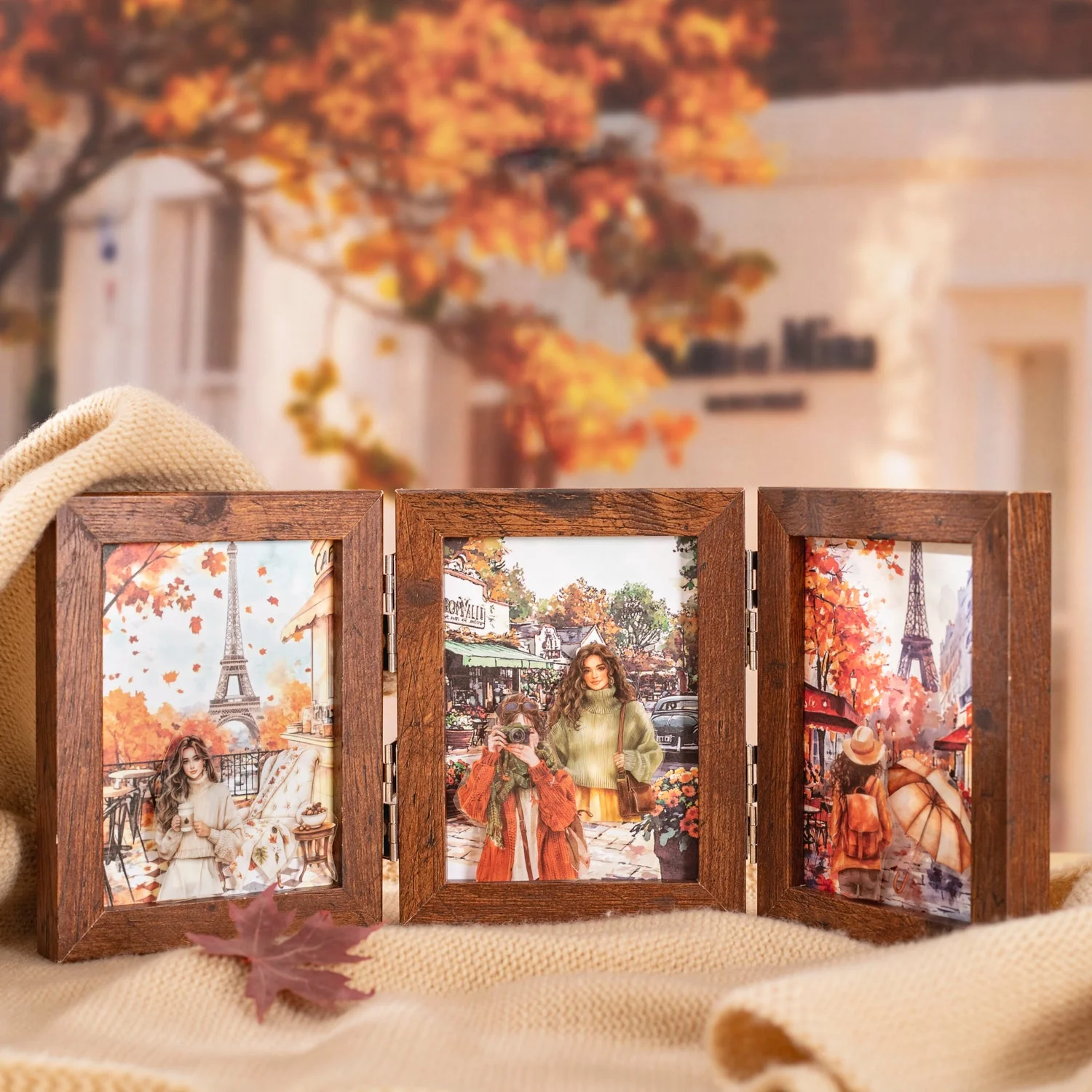 Paris's Autumn Sticker Book 20pcs - Image 10