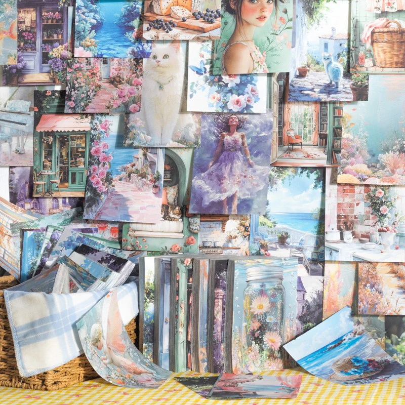 Past Notes Series Vintage Scrapbook Paper Pad - Image 46