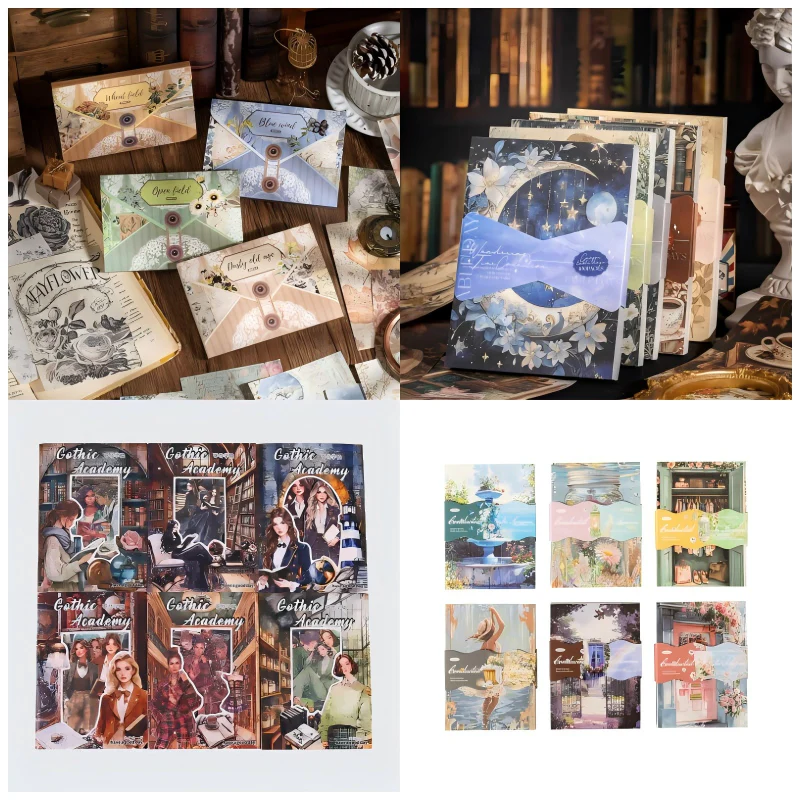 Past Notes Series Vintage Scrapbook Paper Pad - Image 55