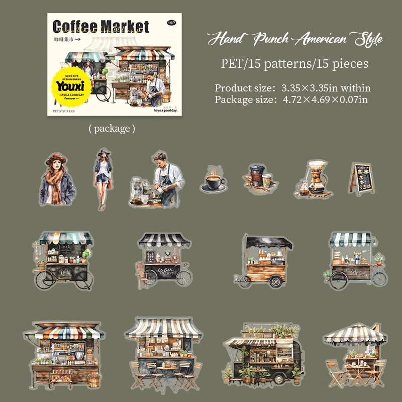 Pastoral Mist Series Sticker Pack - Image 43