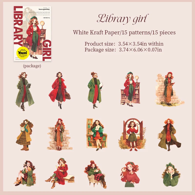 Pastoral Mist Series Sticker Pack - Image 54