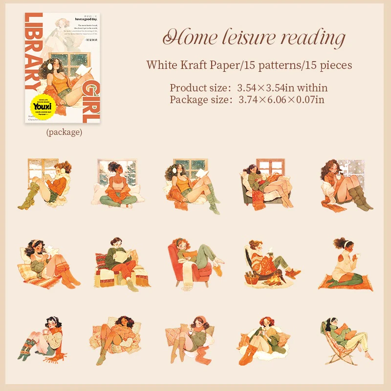 Pastoral Mist Series Sticker Pack - Image 55