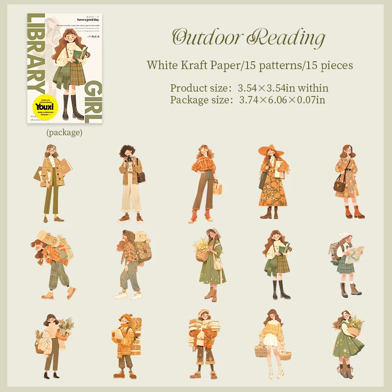 Pastoral Mist Series Sticker Pack - Image 56