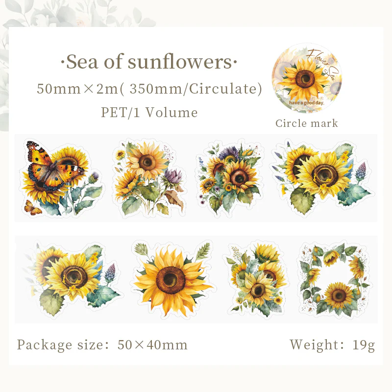 Plant Flower Sea Tape-TAHARA - Image 6
