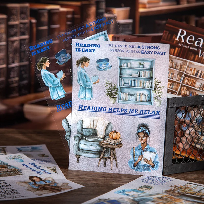 Poetic Life  Series Sticker Book 20pcs - Image 25
