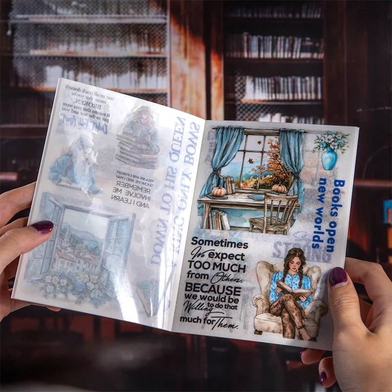 Poetic Life  Series Sticker Book 20pcs - Image 28