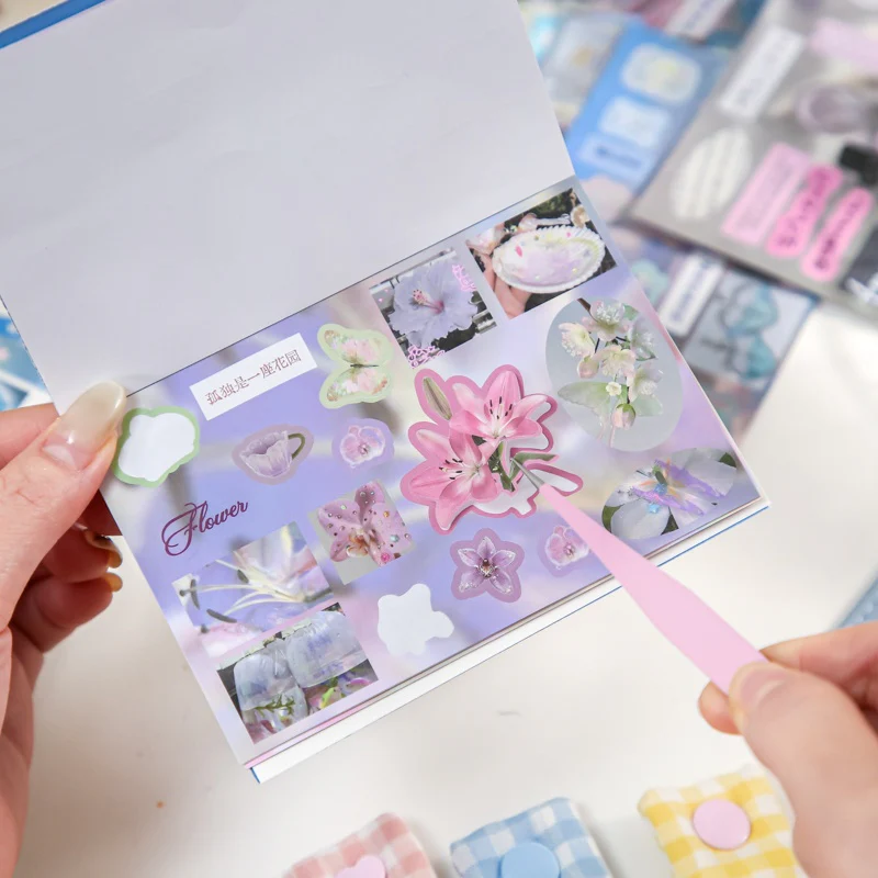 Retro Memo Series Sticker Book 30Pcs - Image 12