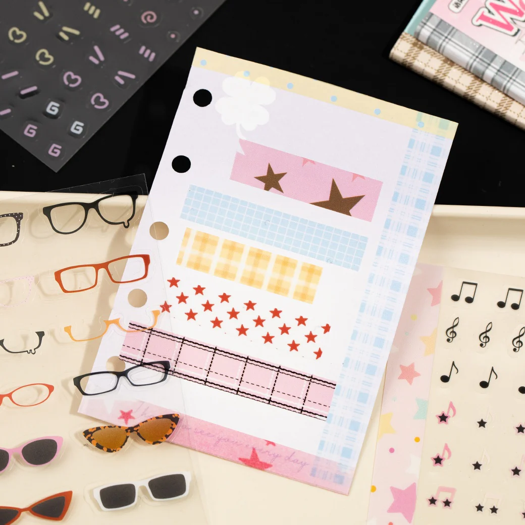 Retro Memo Series Sticker Book 30Pcs - Image 3