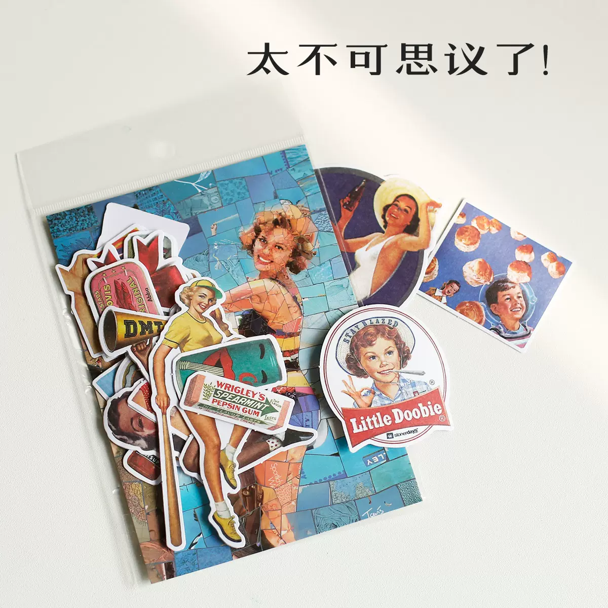 Retro Movie Series Sticker Pack-TAHARA - Image 17