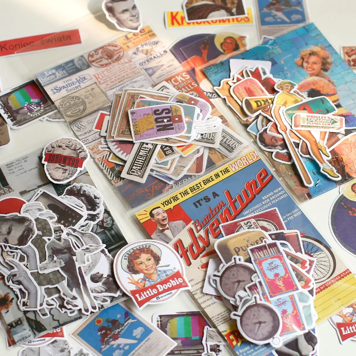 Retro Movie Series Sticker Pack-TAHARA - Image 3