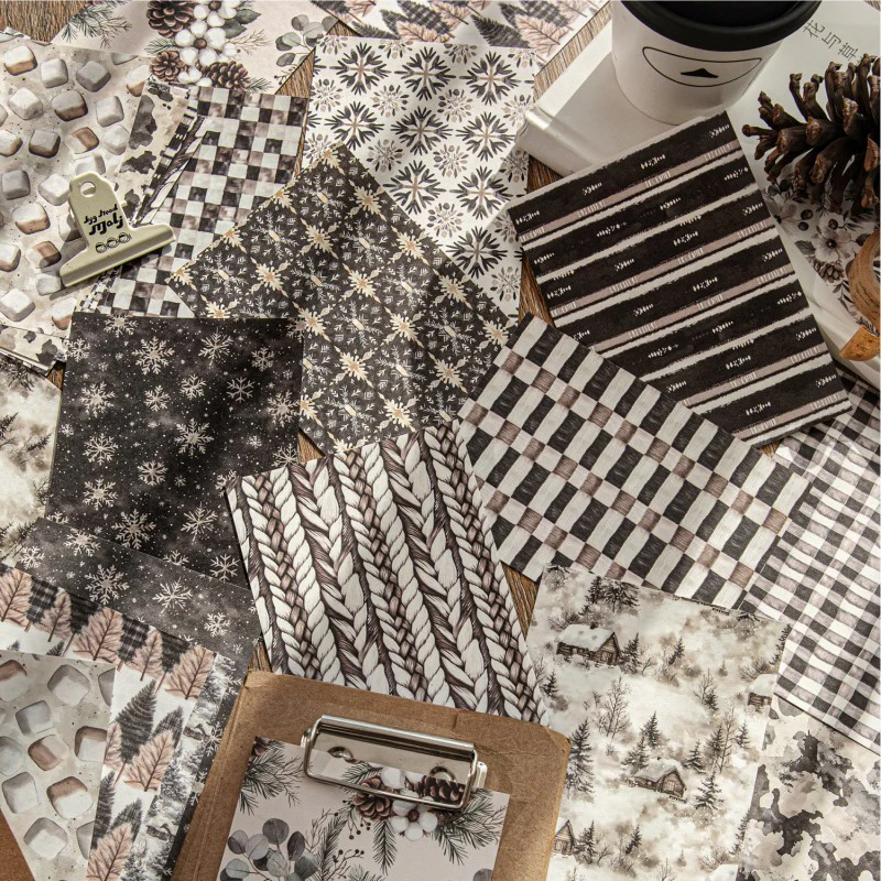 Roaming Autumn Winter Series Material Book 30Pcs - Image 10