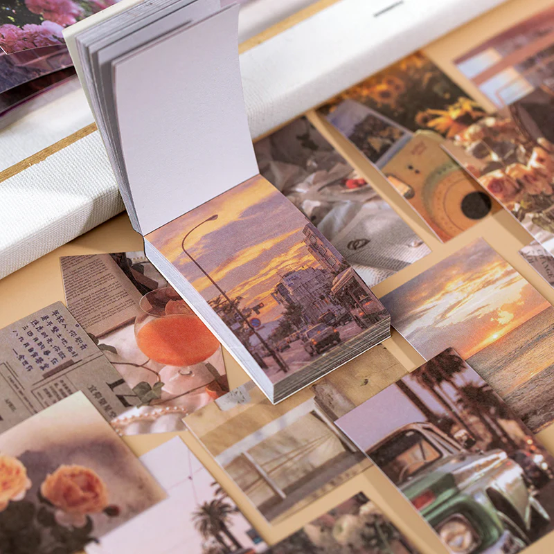 Fougi Landscape Series Mini Sticker Book-TAHARA - Image 5