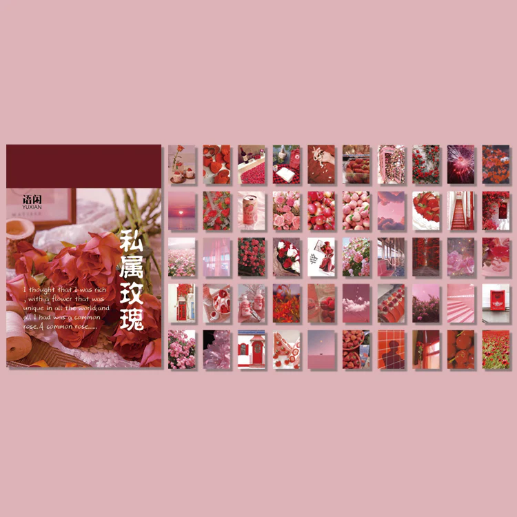 Fougi Landscape Series Mini Sticker Book-TAHARA - Image 7
