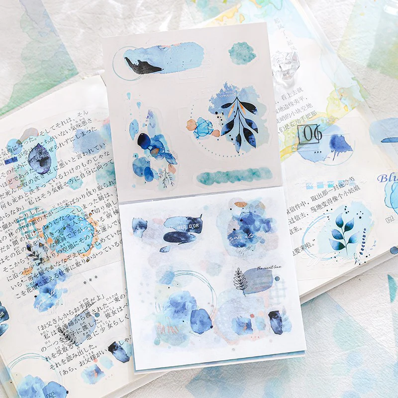 Semi-Sweet Snow Puff Series Dual-Material Sticker Book - Image 12