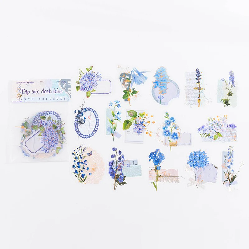 Senyu collage poem series sticker pack-TAHARA - Image 11