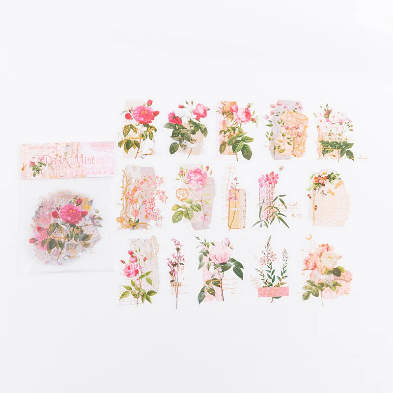 Senyu collage poem series sticker pack-TAHARA - Image 7