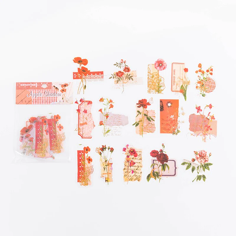 Senyu collage poem series sticker pack-TAHARA - Image 8