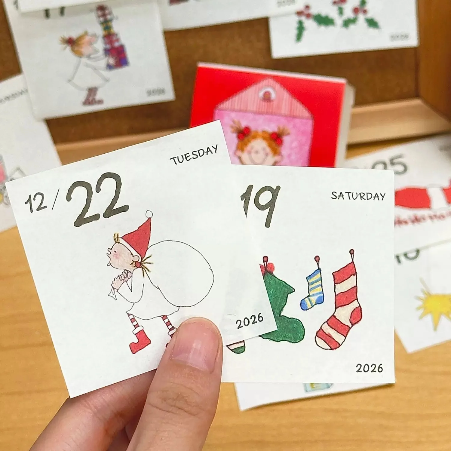 Simple Mini Desk Calendar 2026 - Image 15