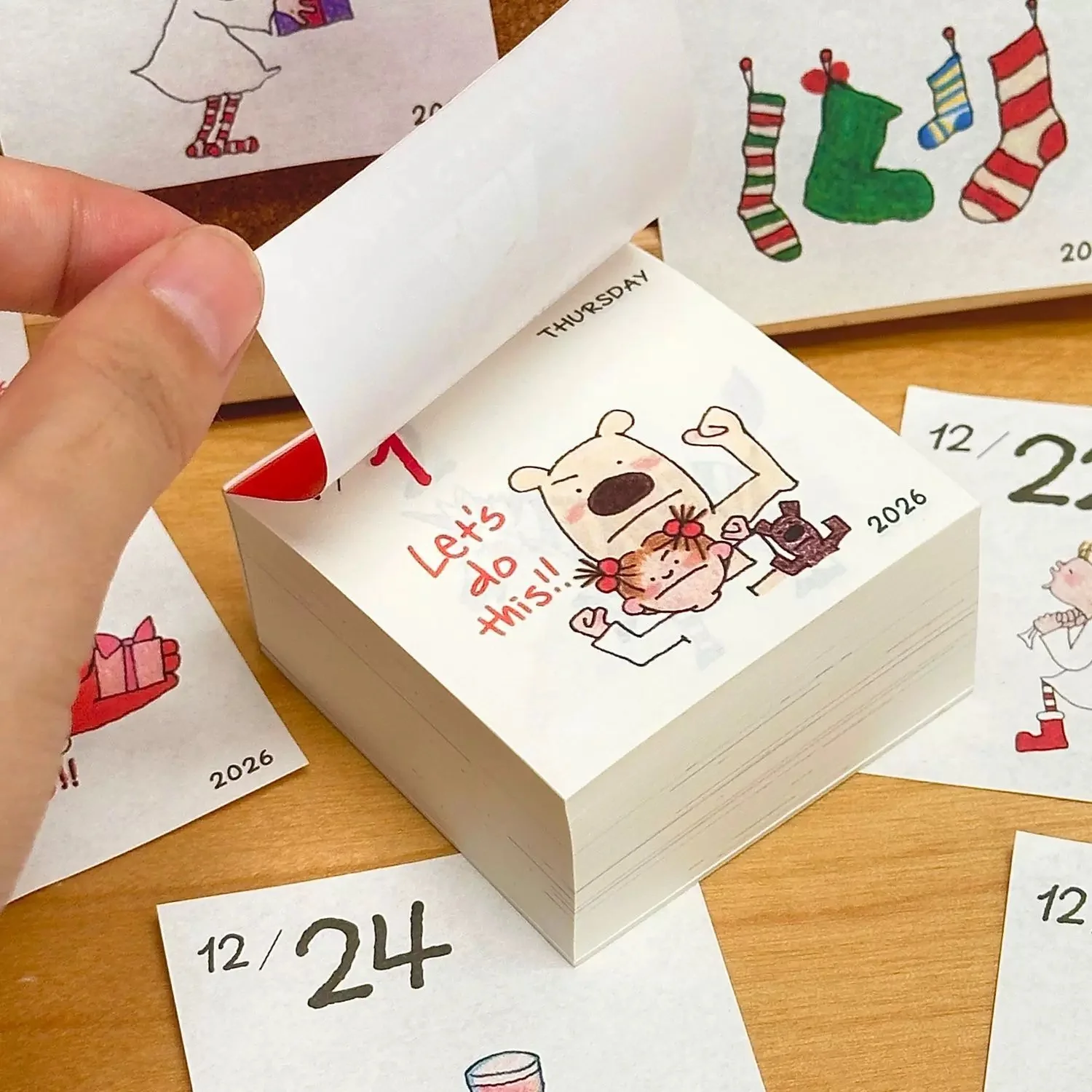 Simple Mini Desk Calendar 2026 - Image 16